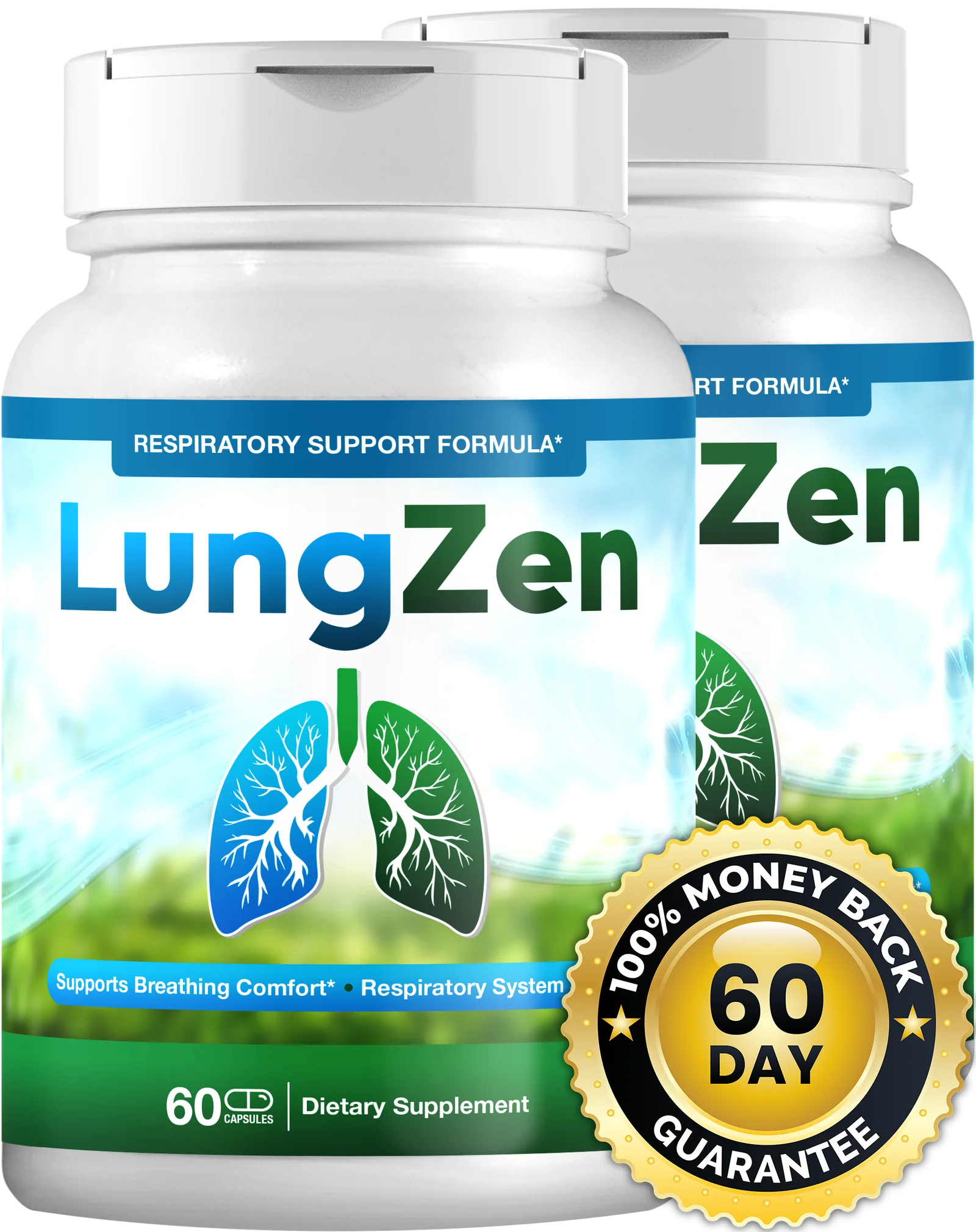 LungZen respiratory support supplement