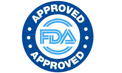 FDA Approved facility badge